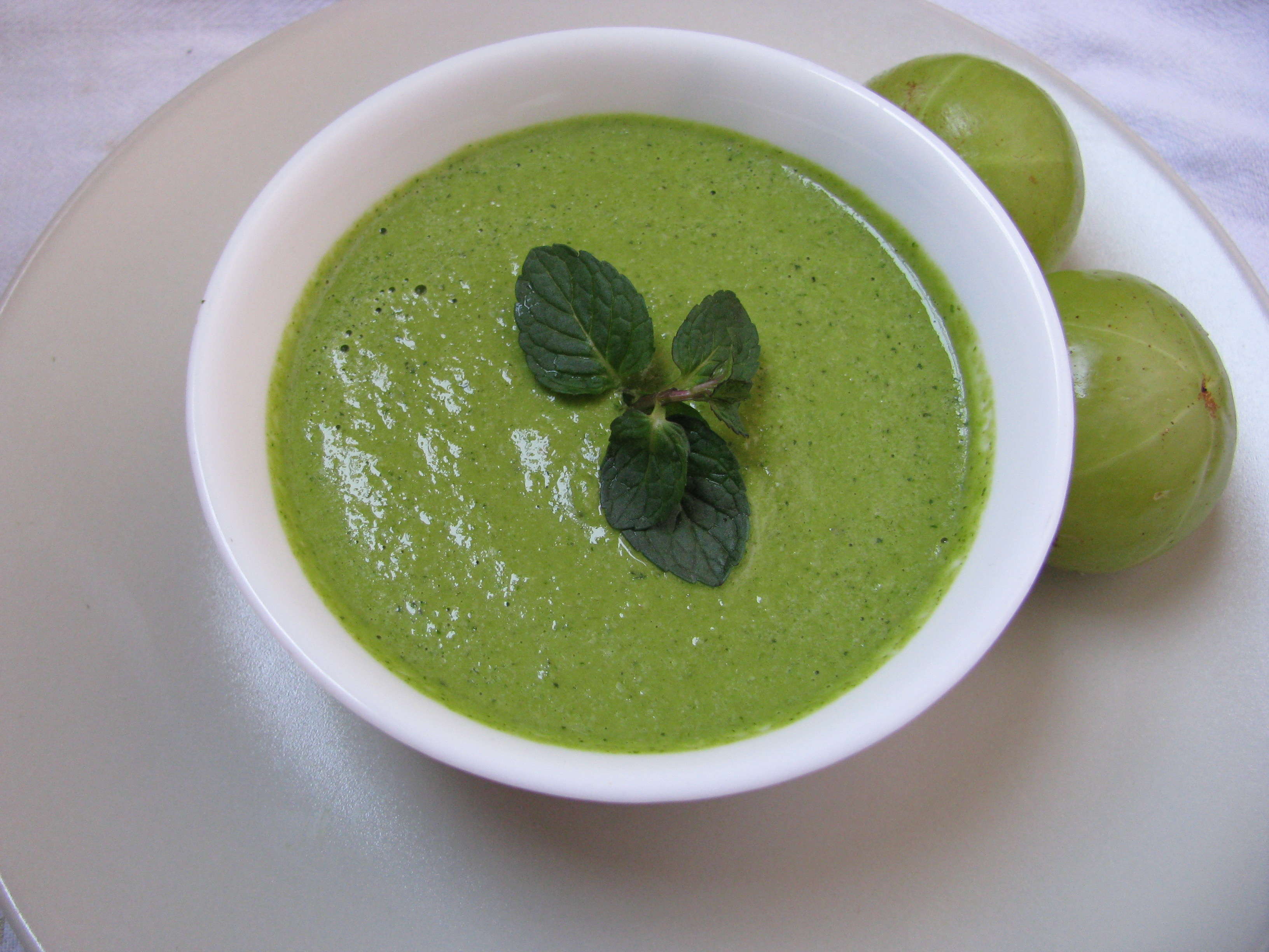 Spiced Gooseberry Chutney